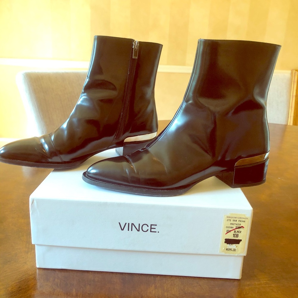 Vince Booties from Bergdorf Goodman